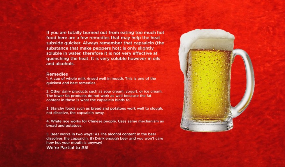 Fact 2: Eep how to put out the fire!